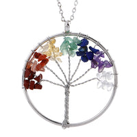 Collier Arbre de vie 7 chakras